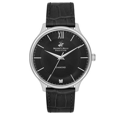 Beverly Hills Polo Club Men's Analog Black Dial Watch - BP3308X.351