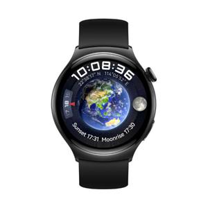 Huawei Watch 4 | Black Fluoroelastomer Strap | Smart Watch | HUW-WATCH4-STAINLESS-BLK