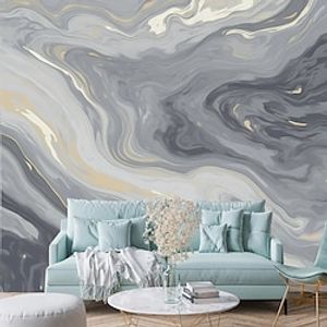Grey Marble Wallpaper Mural  Wall Covering Sticker Peel and Stick Removable PVCVinyl Material Self AdhesiveAdhesive Required Wall Decor for Living Room Kitchen Bathroom Lightinthebox