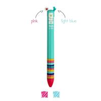 Legami Click & Clack - Two Color Pen- Llama - thumbnail