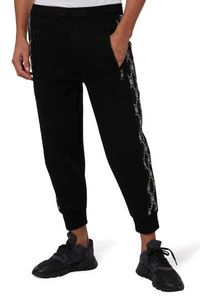 Monogram Stripe Skinny Sweatpants