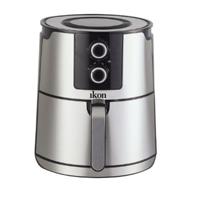 Ikon Air Fryer 6.5 Liter, Black/Silver - IK-AF605Y