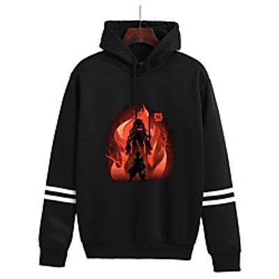 Inspired by Demon Slayer: Kimetsu no Yaiba Kamado Nezuko Anime Cartoon Polyster Print Harajuku Graphic Kawaii Hoodie For Women's / Men's miniinthebox