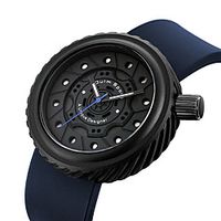 Oulm Men's Sport Watch Analog Quartz Big Face Dive  One Year  Silicone Lightinthebox - thumbnail