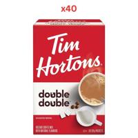 Tim Hortons Double Double 8 Sachet Pack Of 40