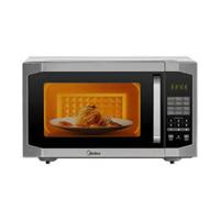 Midea 42L Microwave Oven with Grill, Digital Touch Control, 1000W Power, Child-Safety-Lock, 7 Auto Menus, LED Display with Timer, Grilling Roasting & Cooking Functions, Large Capacity, Silver EG142A5L