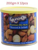 Crunchos Premium Mix Nuts - 200g - Carton of 12 Packs