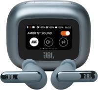 JBL Live Beam 3 Wireless Earbud Headphones, Adaptive Noise Cancelling- Blue