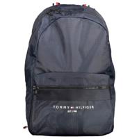 Tommy Hilfiger Blue Polyester Backpack (TO-11777)
