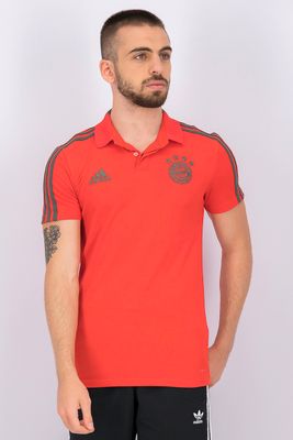Mens Fc Bayern Munchen Polo  Red