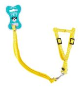 For Pet Dog Leash With Harness Yellow For Dog - Small