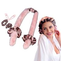 Sleeping Hair Rollers Flexible Curling Rods Magic Wave Hair Curler No Heat Spiral Pear Flower Curling Iron Modeling Accessories Lightinthebox