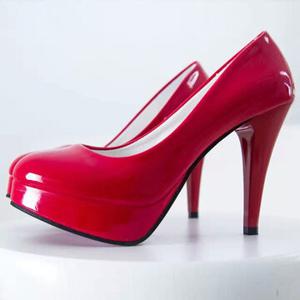 11cm Big Size Pure Color High Heel Office Lady Pumps