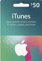 $50 USA Apple iTunes Gift Card (Instant E-mail Delivery)