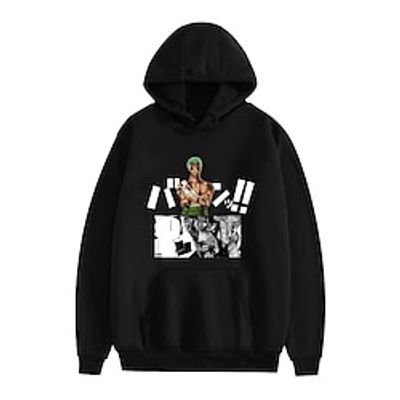 One Piece Monkey D. Luffy Roronoa Zoro Tony Tony Chopper Hoodie Cartoon Manga Anime Front Pocket Graphic Hoodie For Men's Women's Unisex Adults' Hot Stamping 100% Polyester Casual Daily miniinthebox One Piece Monkey D. Luffy Roronoa Zoro Tony Tony Chopper Hoodie Cartoon Manga Anime Front Pocket Graphic Hoodie For Men's Women's Unisex Adults' Hot Stamping 100% Polyester Casual Daily miniinthebox