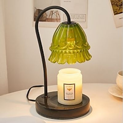 Retro Lily of the Valley Melted wax Lamp, Smoke-free Bedroom Bedside, Adjustable Melted Candle Lamp, Table lamp, Aromatherapy Birthday Gift Lightinthebox