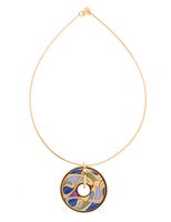 Few Sarah Bernhardt Aquamarin Pendant Luna Piena Am1 With Om-43 Few Sarah Bernhardt Aquamarin Pendant Luna Piena Am1 With Om-43