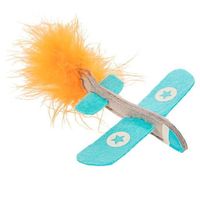 Petlinks Felty Flyer Airplane Launcher Toy