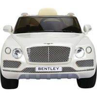 Megastar Licensed Rideon Bentley Bentayga Car 12V - White (UAE Delivery Only)