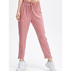 Women's Sweatpants Cropped Pants Ankle-Length Active Casual Street Sport Pink Dark Navy S M Fall Winter Lightinthebox