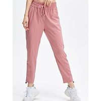 Women's Sweatpants Cropped Pants Ankle-Length Active Casual Street Sport Pink Dark Navy S M Fall Winter Lightinthebox - thumbnail