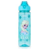 Disney Frozen Princess Elsa 2 - In - 1 Tritan Water Bottle - Baby Green 650ml