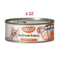 Moochie Tuna & Salmon 156g Pack Of 12