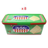 M.Y.San Skyflakes Onion And Chives Crackers Tube, 800 Gm Pack Of 8 (UAE Delivery Only)