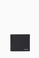 Metal Logo Wallet in Saffiano Leather - thumbnail