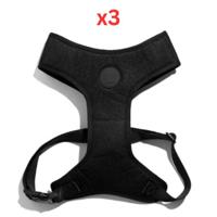 Zee Dog Gotham Adjustable Air Mesh Harness Small (Pack Of 3)