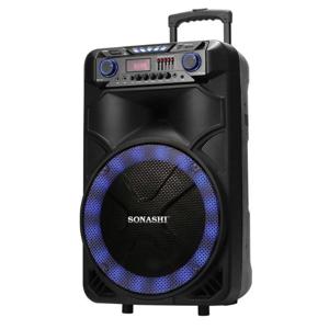 Sonashi 15inch Rechargeable Trolley Speaker - SPS-7915RT