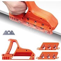 Drywall Chamfer Woodworking Hand Tool, 2023 New Plasterboard Fast Cutter Plasterboard Edger Quickly Refine and Plan Precise Beveled Edges, Perfect Tool for Cutting Plasterboard miniinthebox