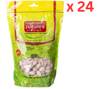 Natures Choice Pista With Shell Salted, 500 gm Pack Of 24 (UAE Delivery Only)