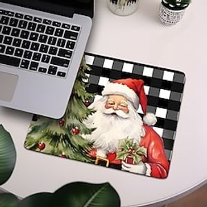 Christmas Mouse Pad Xmas Topographic Mouse Pad Mouse Pad for Keyboard with Anti-Slip Rubber Base,Desk Pad Lightinthebox