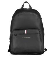 Tommy Hilfiger Black Polyethylene Backpack (TO-27573)