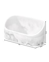 Inter design Dakota Vanity Organizer White Marble