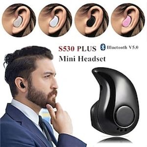 1pc  Mini S530 plus Wireless Bluetooth Earphone V5.0 Stereo in-ear Headset with Microphones Sports Running Earbuds Earphones for Android IOS Lightinthebox