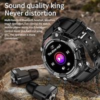 696 T96 Smart Watch 1.52 inch Smartwatch Fitness Running Watch Bluetooth Pedometer Call Reminder Sleep Tracker Compatible with Android iOS Men Hands-Free Calls Message Reminder Camera Control IP 67 Lightinthebox - thumbnail