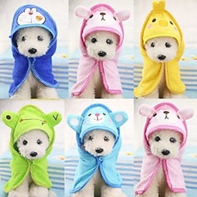 Pet Dog Beauty Towel Pet Products Imitation Deer Skin Absorbent Towel Dog Bath Towel Dog Bath Towel Lightinthebox
