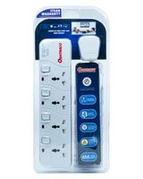 Oshtraco 4 Way Universal Extension Socket 4 Metre