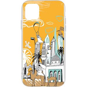 Switch iPhone 11 Pro Max Clear Case Matte UAE Doodle