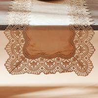 Sienna Runner with Lace Detail - 180x40 cms