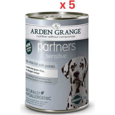 Arden Grange Partners - Sensitive (395G) (Pack of 5) Arden Grange Partners - Sensitive (395G) (Pack of 5)