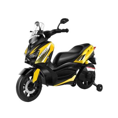 Megastar Ride On Scooterino 12 v Kids Electric Motorbike - Safe, Stylish, And Fun Ride-On Toy - Yellow