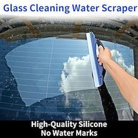 Silicone Car Wiper Board Car Window Wash Clean Wiper Plate Windshield Cleaner Brush Scraper Lightinthebox - thumbnail