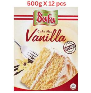 Zahrat Safa Cake Mix Vanila (Pack Of 12 X 500g)