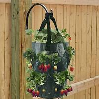 Grow Bag Hanging Planter Bag with Handles Multi Planting Holes Strawberry Planting Container Foldable Durable Growing Bags Grow Planter for Growing Vegetables Fruits Flowers Herb Plant Lightinthebox