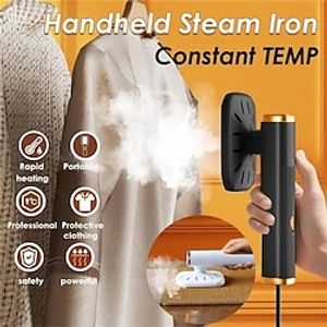 USB Portable Handheld Mini Ironing Machine 180Rotatable Handheld Steam Iron Foldable Travel Garment Steamer Professional Micro Steam Iron for Fabric ClothesGood for Home and Travel Lightinthebox