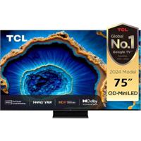 TCL 75 Inch 4K QLED Google Smart TV - 75C755