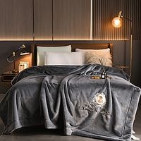 Satin Throw Blanket Satin Blankets 5060 Inches With Small Flowers,Cooling amp,Silky Throw Blanket Wrinkle-Free Cable Knit Throw Blanket for Coush Sofa Bed Outdoor Lightinthebox - thumbnail